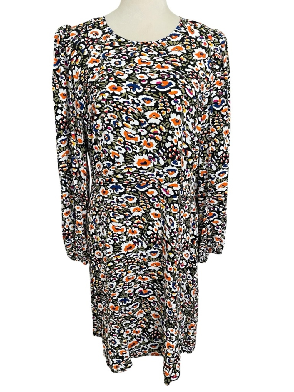 Boden Floral Dress Size 14 Eden Bloom Shift Resort Wear Flowy Coastal Chic